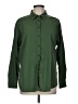 Universal Thread 100% Cotton Solid Green Long Sleeve Button-Down Shirt Size M - photo 1