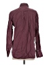 Athleta 100% Linen Burgundy Long Sleeve Button-Down Shirt Size XS - photo 2