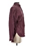 Athleta 100% Linen Burgundy Long Sleeve Button-Down Shirt Size XS - photo 4