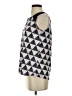 SJS 100% Spandex Blue Sleeveless Blouse Size S - photo 5