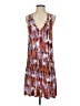 Veronica M. Tie-dye Brown Casual Dress Size S - photo 1
