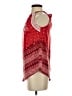 Cato Red Sleeveless Blouse Size S - photo 5