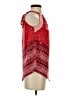 Cato Red Sleeveless Blouse Size S - photo 4