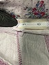 Hei Hei 100% Linen Metallic Silver Linen Pants Size 36 waist - photo 7