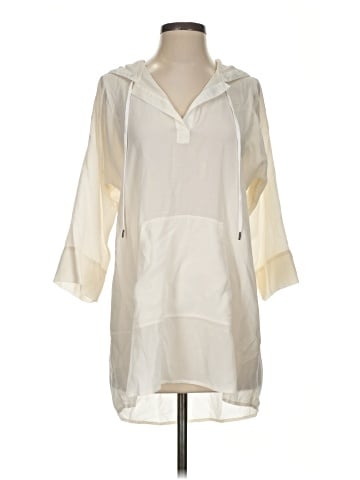 Rebecca Taylor 3/4 Sleeve Silk Top (view 1)