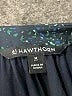 41Hawthorn 100% Polyester Stars Teal Short Sleeve Blouse Size M - photo 7