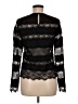 ALLSAINTS Black Long Sleeve Top Size 6 - photo 2