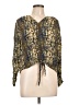 AP.NY Gold 3/4 Sleeve Blouse Size L - photo 1