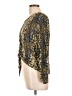 AP.NY Gold 3/4 Sleeve Blouse Size L - photo 5