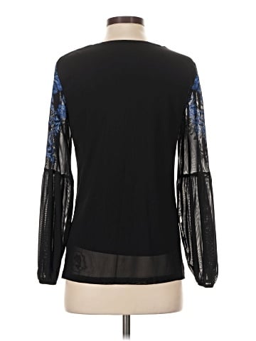 JM Collection Long Sleeve Blouse (view 2)