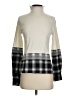 Robert Rodriguez Plaid Ivory Wool Pullover Sweater Size S - photo 1
