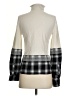 Robert Rodriguez Plaid Ivory Wool Pullover Sweater Size S - photo 2