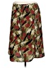 Sag Harbor 100% Polyester Print Red Casual Skirt Size L - photo 2