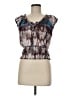 Almost Famous 100% Polyester Brown Sleeveless Blouse Size M (estimated) - photo 1