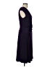 Connected Apparel Solid Purple Cocktail Dress Size 12 - photo 4