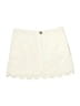 Lilly Pulitzer 100% Cotton Chevron-herringbone Ivory Skort Size 00 - photo 1