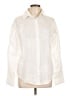 Line & Dot 100% Cotton Ivory Long Sleeve Blouse Size L - photo 1