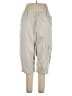 Coldwater Creek Gray Cargo Pants Size 16 - photo 1