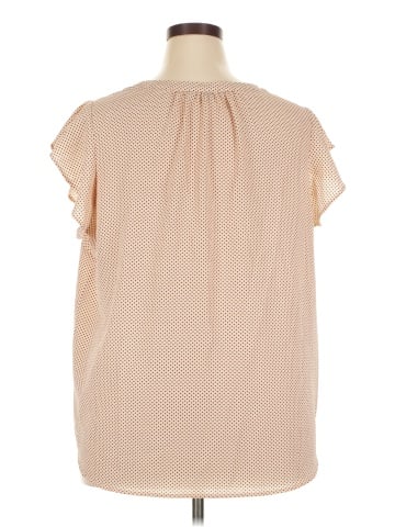 Adrianna Papell Short Sleeve Blouse (view 2)