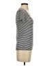 Stateside Stripes Gray Short Sleeve T-Shirt Size XS - photo 4