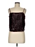 Gap 100% Polyester Burgundy Sleeveless Top Size M (tall) - photo 1
