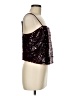 Gap 100% Polyester Burgundy Sleeveless Top Size M (tall) - photo 4