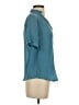 Assorted Brands Teal Short Sleeve Blouse Size S - photo 4