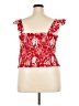 Old Navy 100% Cotton Red Tube Top Size 2X - photo 2