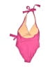 J.Crew Color Block Pink One Piece Swimsuit Size 2 - photo 2