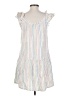 Gap Stripes White Casual Dress Size S (tall) - photo 2