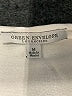 Green Envelope 100% Polyester White Sleeveless Blouse Size M - photo 7