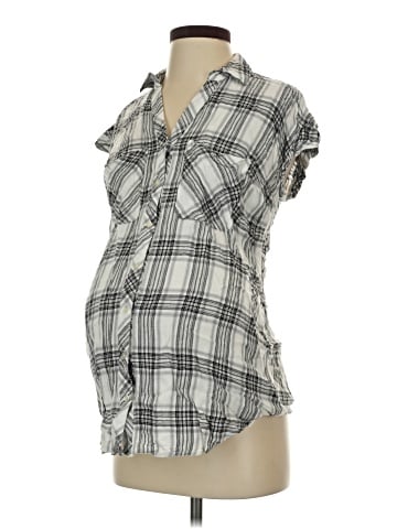 Motherhood Short Sleeve Blouse (view 1)