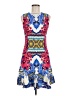 ETRO Print Blue Cocktail Dress Size EU (IT) 42 / US 6 - photo 1