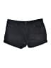 Unbranded Solid Black Denim Shorts Size 8 - photo 1
