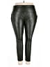 Tinseltown 100% Polyurethane Green Leggings Size 3X - photo 1
