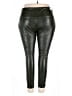 Tinseltown 100% Polyurethane Green Leggings Size 3X - photo 2