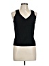 Ann Taylor Black Sleeveless Top Size L - photo 1