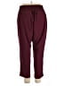 Lou & Grey Solid Burgundy Casual Pants Size XL - photo 2