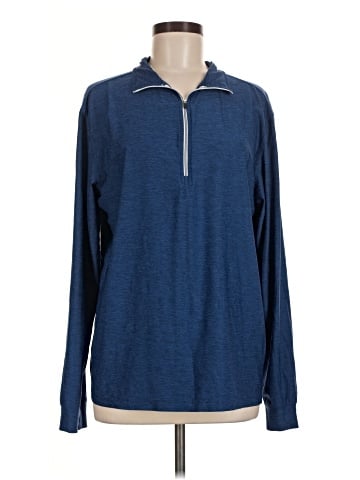Straight Down Long Sleeve Top (view 1)