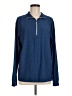 Straight Down Blue Long Sleeve Top Size M - photo 1