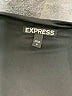 Express 100% Polyester Solid Black Cocktail Dress Size 4 - photo 7