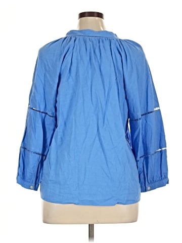 Ann Taylor LOFT 3/4 Sleeve Blouse (view 2)