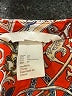 H&M Paisley Orange 3/4 Sleeve Blouse Size 14 - photo 7