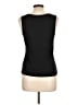 Marled Essentials Black Sleeveless T-Shirt Size L - photo 2
