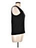 Marled Essentials Black Sleeveless T-Shirt Size L - photo 4
