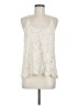 Chaser Ivory Sleeveless Blouse Size M - photo 1