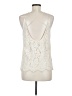 Chaser Ivory Sleeveless Blouse Size M - photo 2