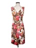 Donna Ricco Floral Brown Cocktail Dress Size 4 - photo 1