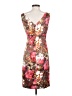 Donna Ricco Floral Brown Cocktail Dress Size 4 - photo 2