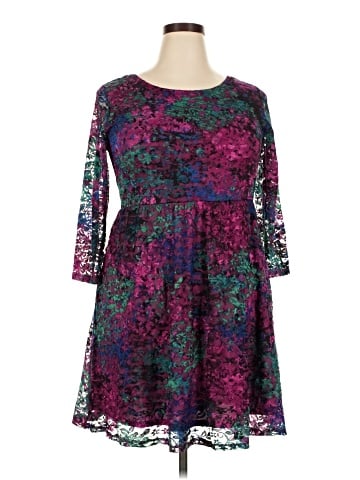 Xhilaration Cocktail Dress (view 1)